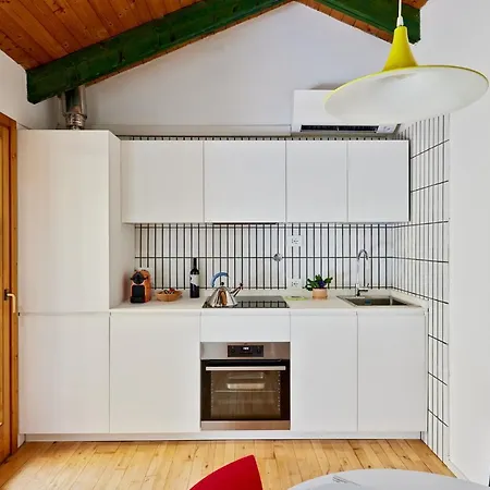 Apartment Italian Design Small Attic Bologna
