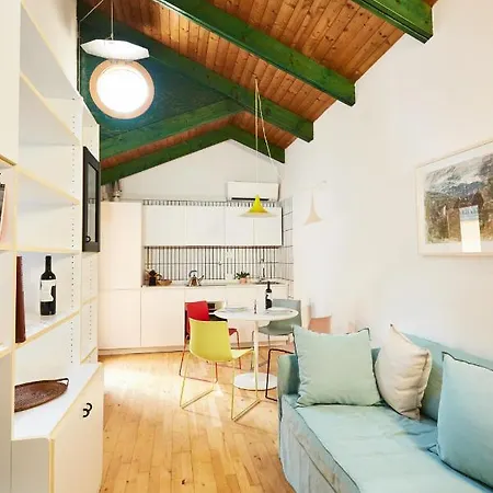 Apartment Italian Design Small Attic Bologna